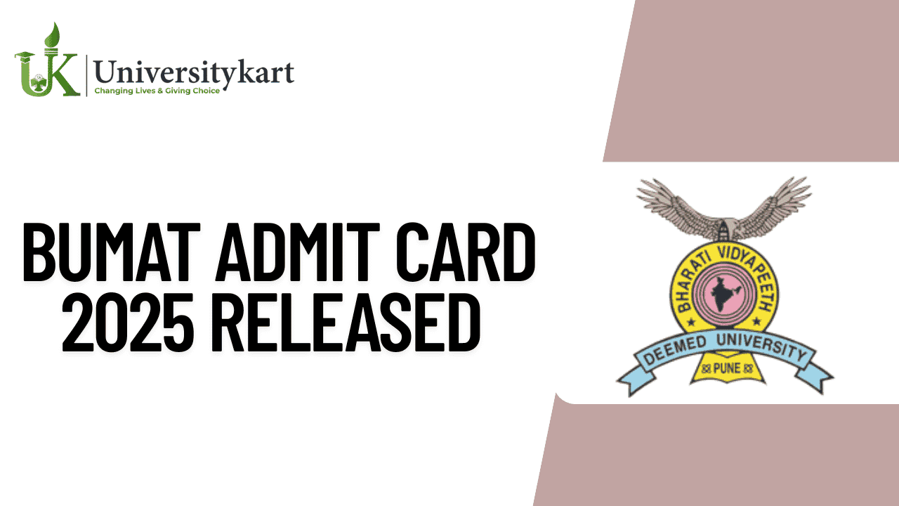 BUMAT Admit Card 2025 Released