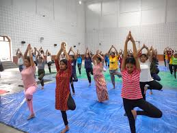 Yoga Classroom  Nagaon GNDG Commerce College, Nagaon in Nagaon	