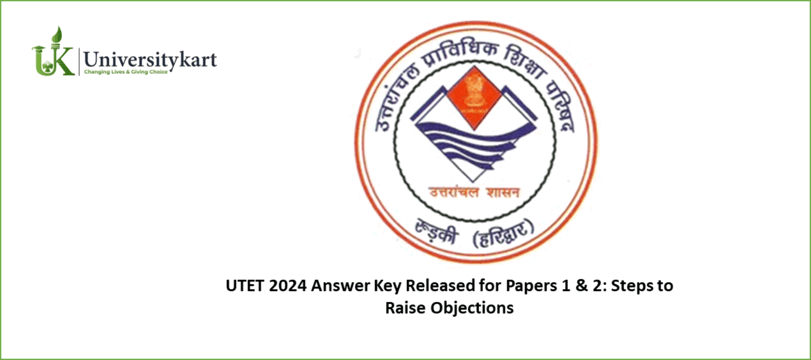 UTET 2024 Answer Key Released for Papers 1 & 2