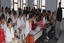 Classroom Gaur Brahman Degree College in Rohtak