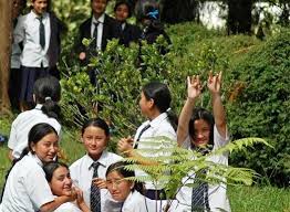 Students Photo Mizoram University in Aizawl