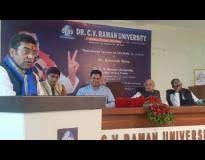 Session Dr C V Raman University in Khandwa