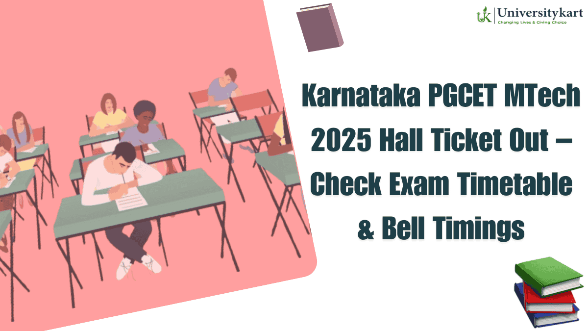 Karnataka PGCET MTech 2025 Hall Ticket