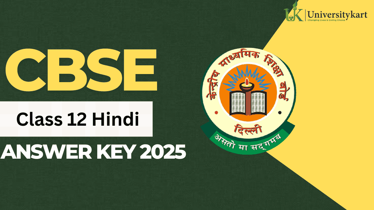 CBSE Class 12 Hindi Answer Key 2025
