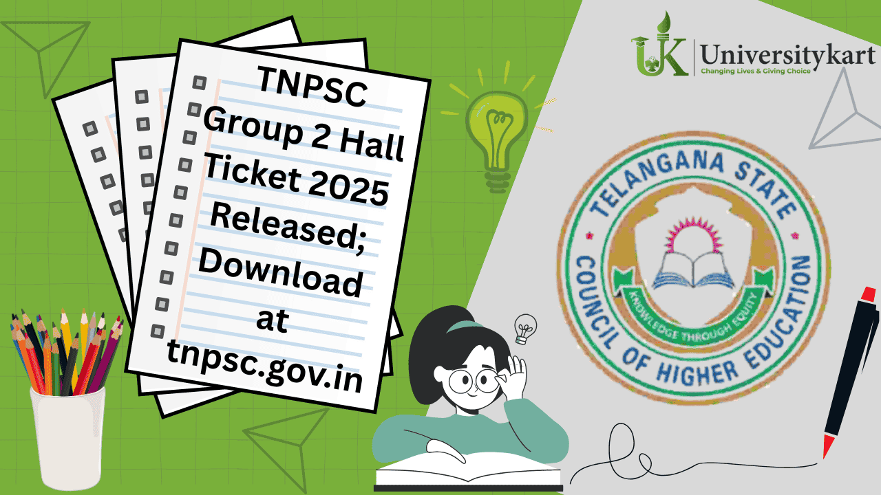 TNPSC Group 2 Hall Ticket 2025 Released