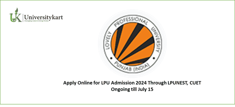 Apply Online for LPU Admission 2024 