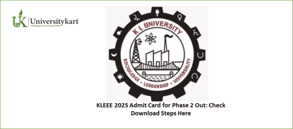 KLEEE 2025 Admit Card for Phase 2