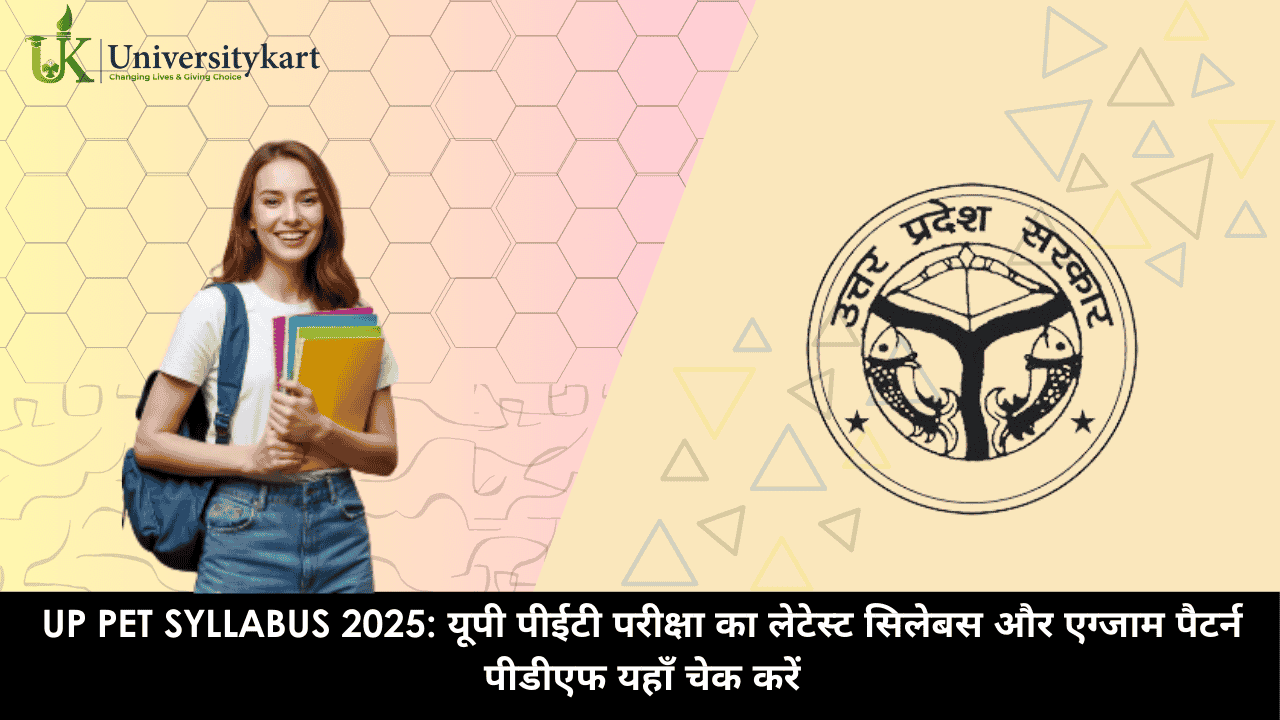 UP PET Syllabus 2025