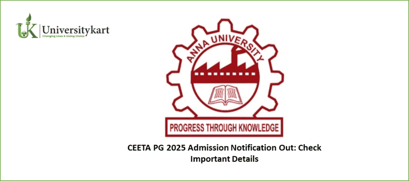 CEETA PG 2025 Admission Notification Out