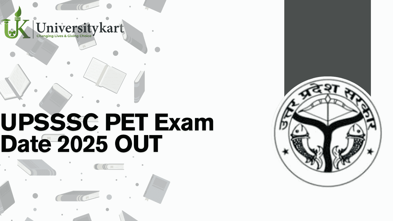 UPSSSC PET Exam Date 2025 OUT 