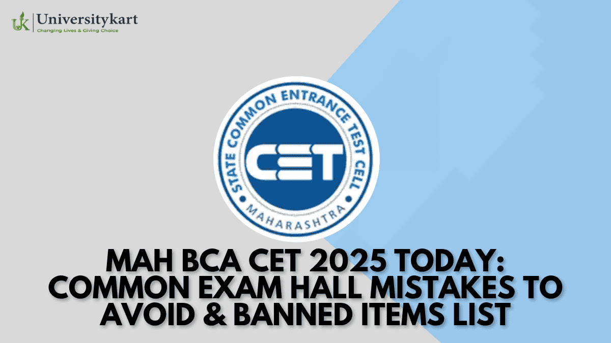 MAH BCA CET 2025 Today