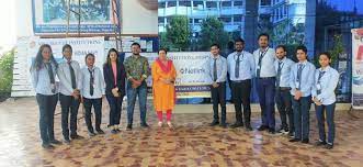 Group photo NRI Institute of Nursing in Bhopal