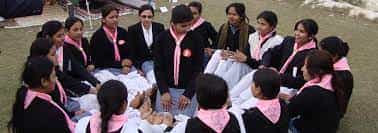 Group photo Gauri Shankar Kanya Mahavidyalaya, Bulandshashr  in Bulandshahar