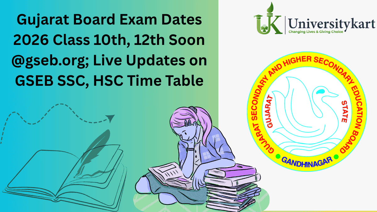 GSEB Gujarat Board Exam Dates 2026