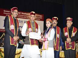 Convocation at Himachal Pradesh Technical University in Shimla