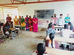 Class Room of Govt.Degree College, V Madugula in Visakhapatnam	