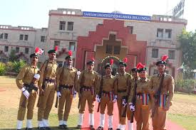 NCC Students Sangam University in Bhilwara