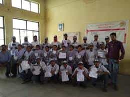 Group photo Smt. Manorama Mahavidyalaya (SMM, Phaphund ) in Auraiya