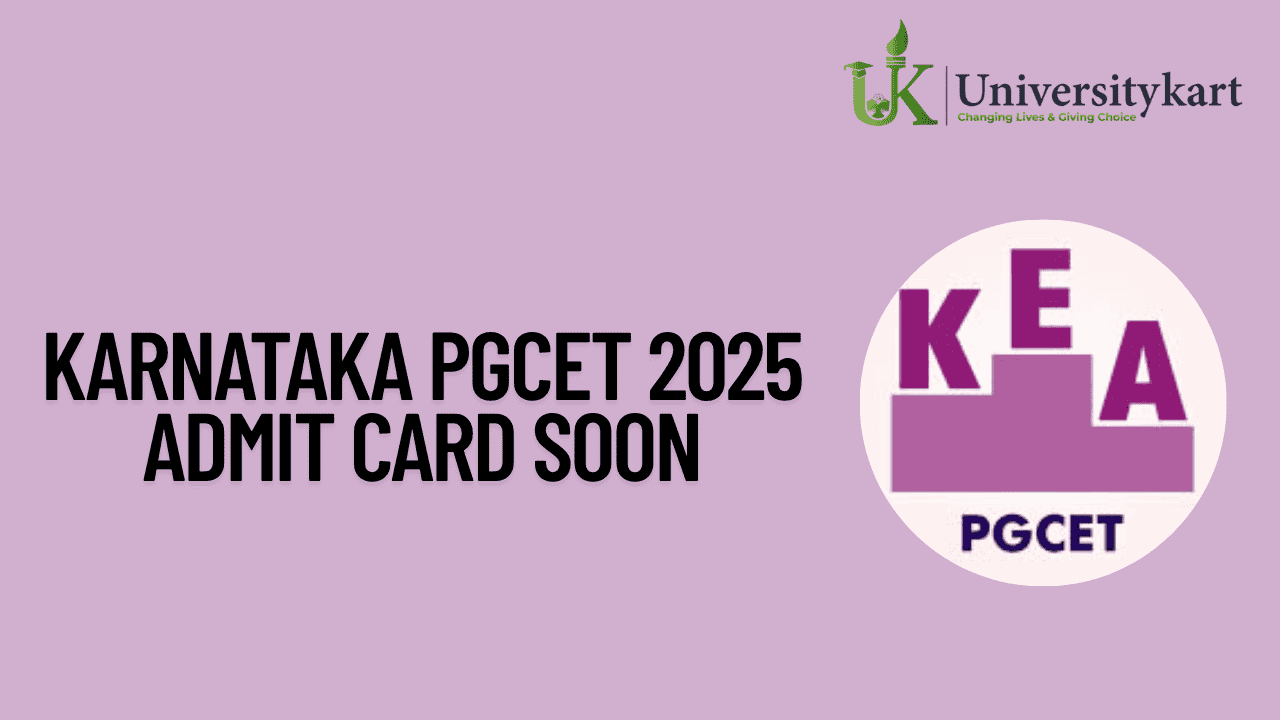 Karnataka PGCET 2025 Admit Card Soon