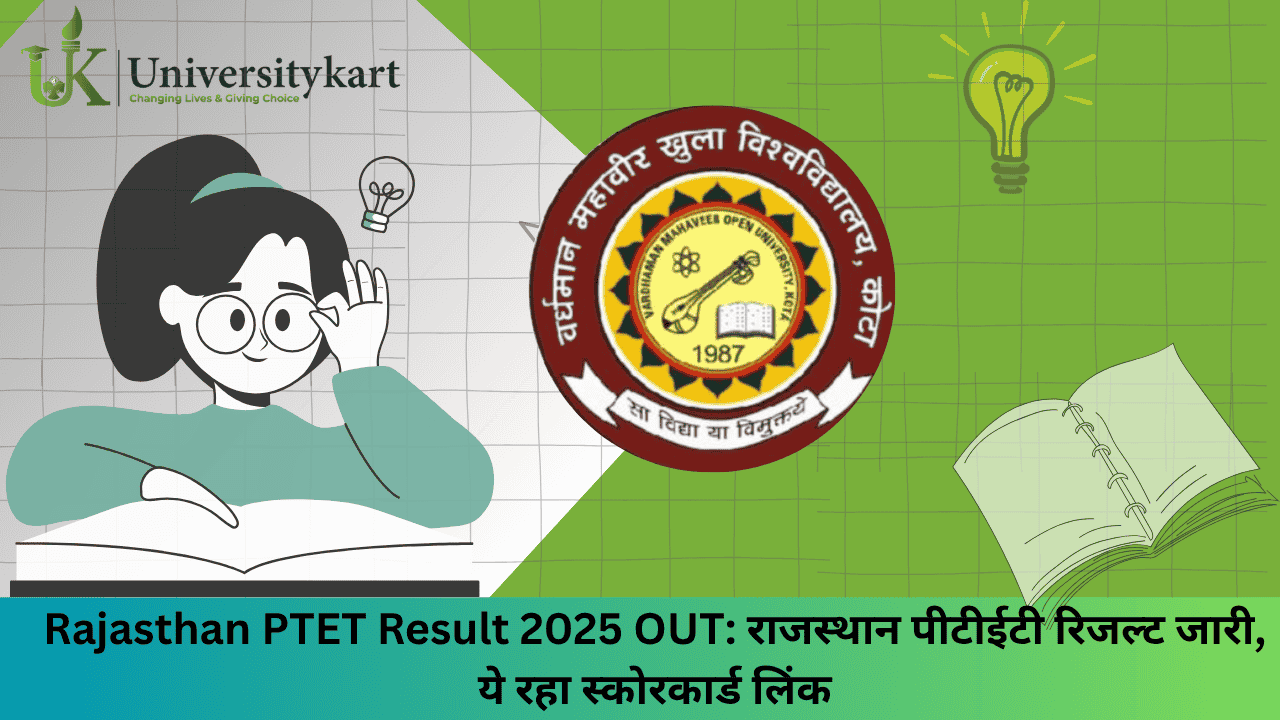 Rajasthan PTET Result 2025 OUT