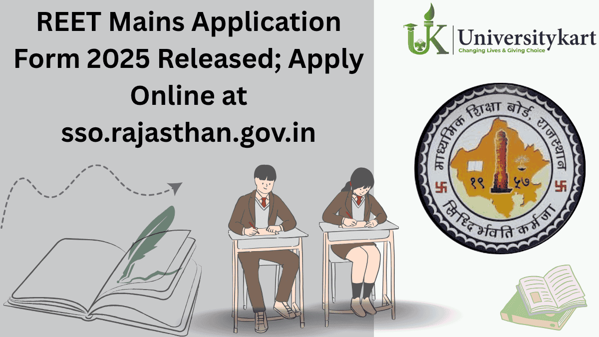 REET Mains Application Form