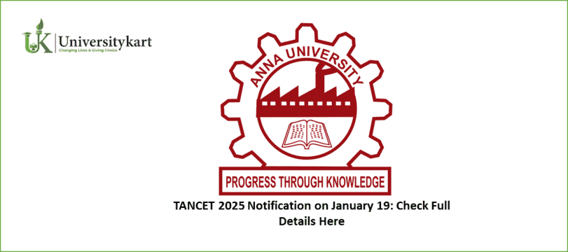 TANCET 2025 Notification on January 19