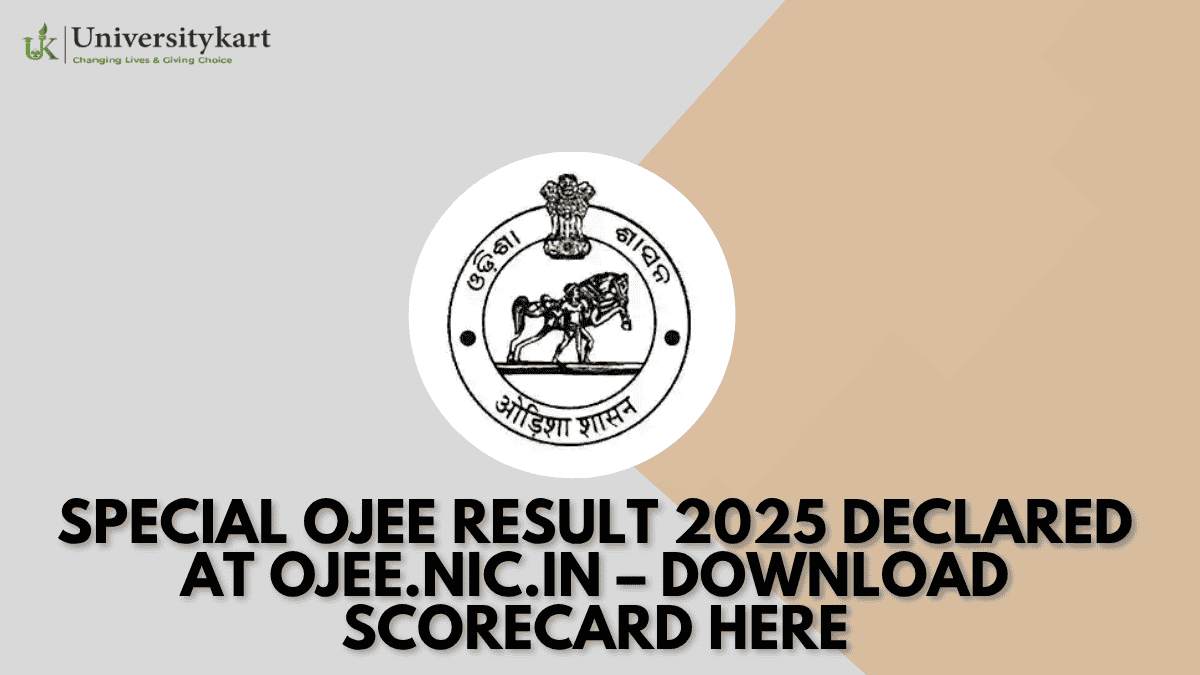 Special OJEE Result 2025 Declared