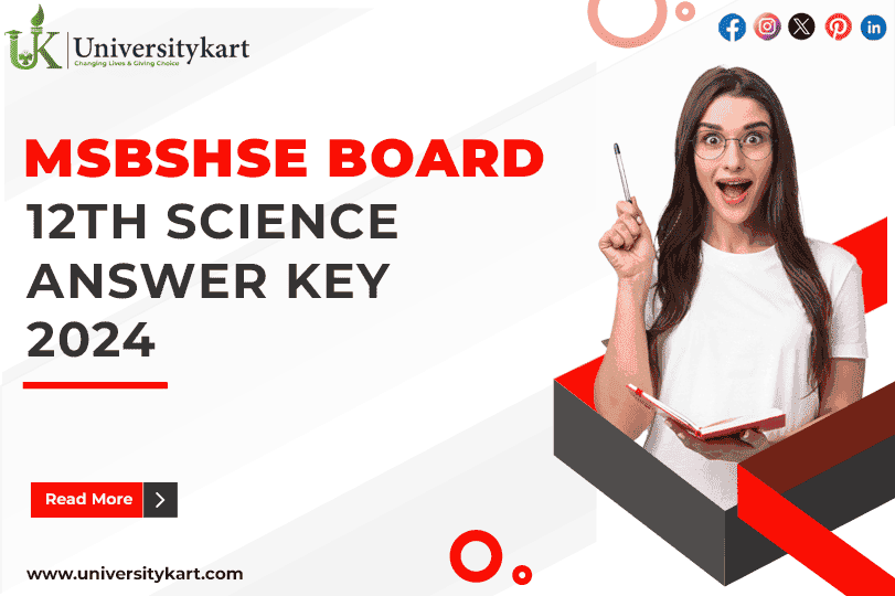 MSBSHSE BOARD 12th Science Answer Key 2024