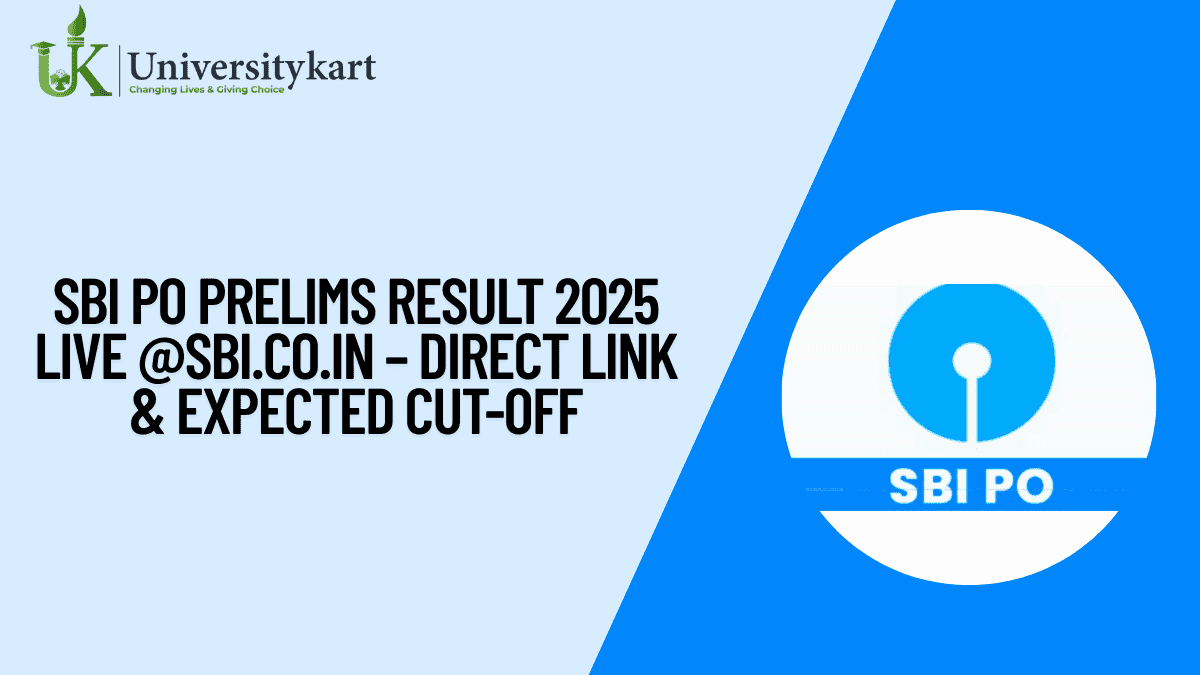 SBI PO Prelims Result 2025