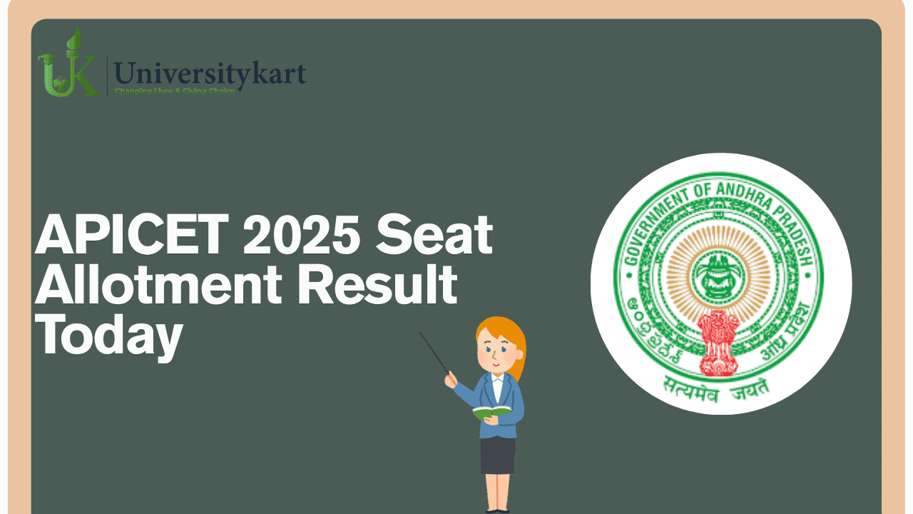 APICET 2025 Seat Allotment Result Today