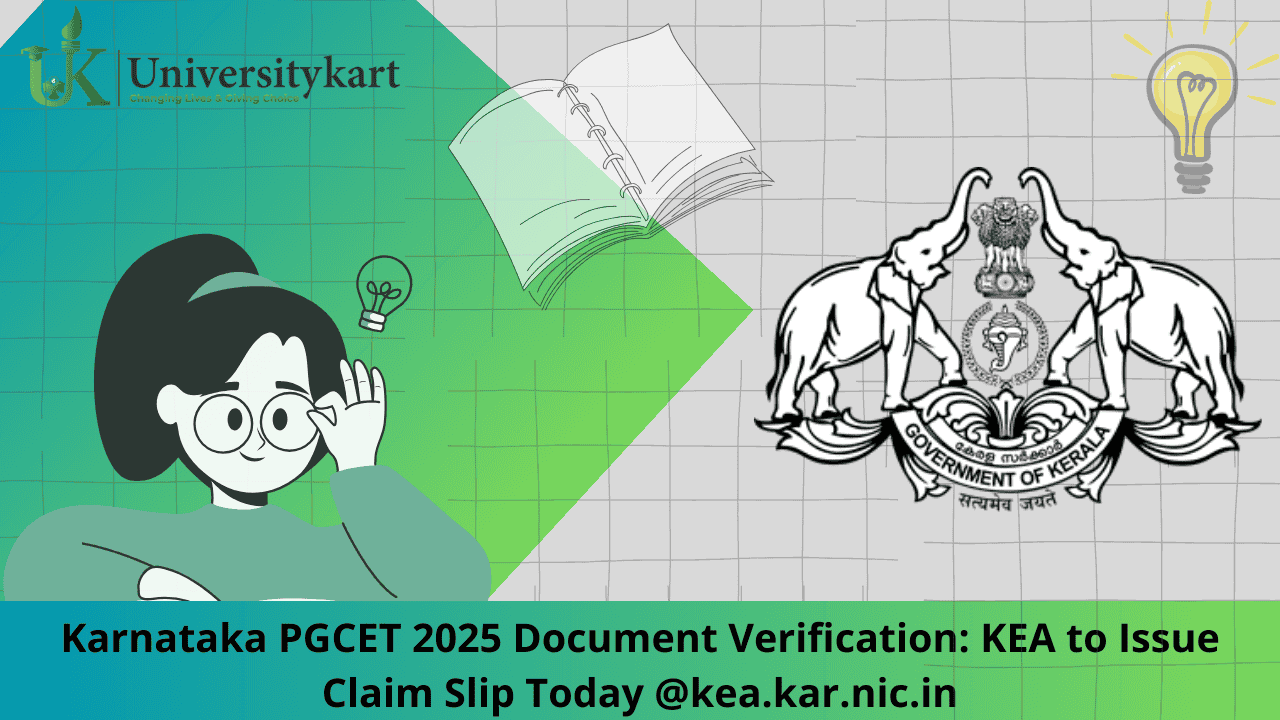 Karnataka PGCET 2025 Document Verification