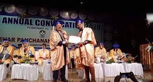 Convocation at Cooch Behar Panchanan Barma University in Alipurduar