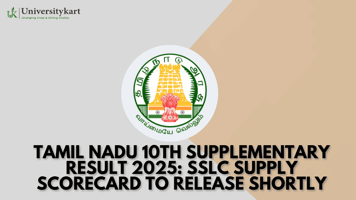 Tamil Nadu 10th Supplementary Result
