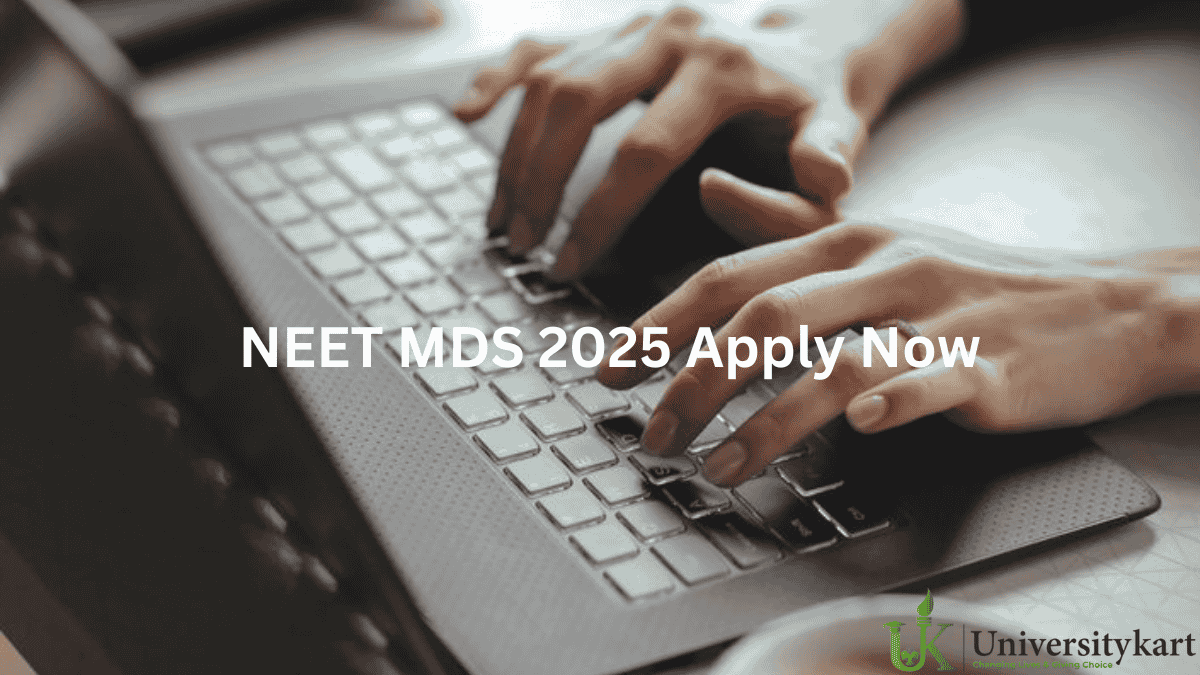 NEET MDS 2025 Application Process To End Soon