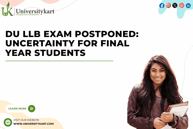 DU LLB Exam Postponed