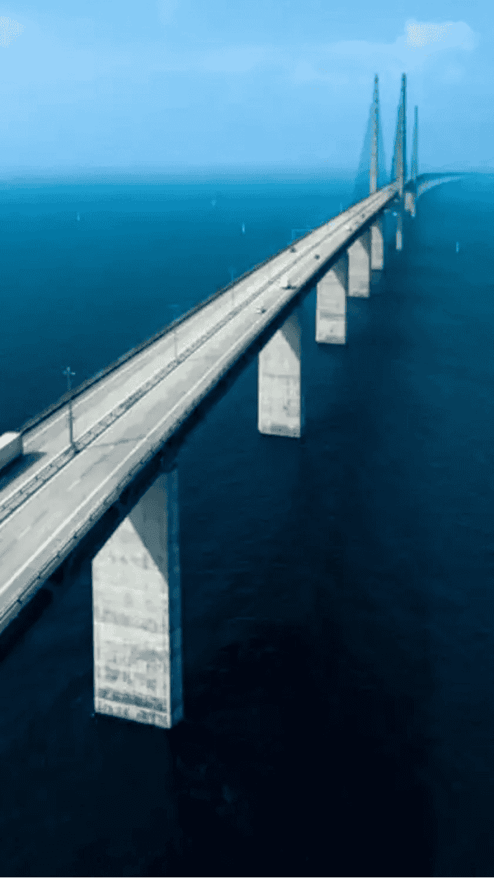 how bridges are built over water