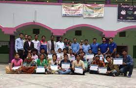 Group Photo G.K. Goswami Government College in Jalore