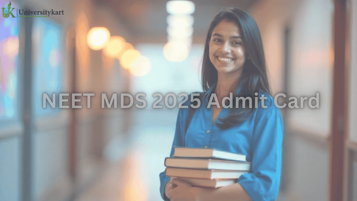NEET MDS 2025 Admit Card Out