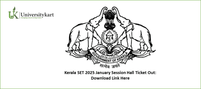 Kerala SET 2025 January Session Hall Ticket Out