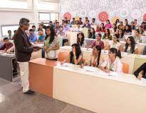 class room Presidency University, School of Management, in Bangalore