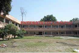 Front Bulding Fundi Singh Launa Govt. P.G. College in Jalaun
