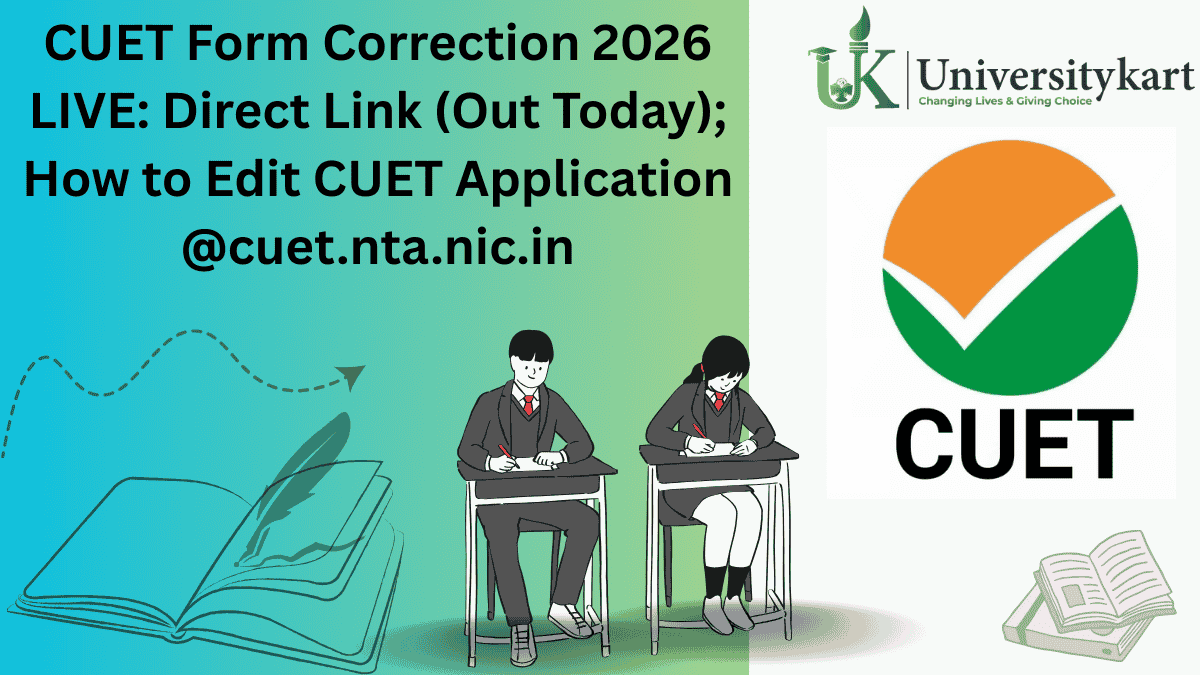 CUET Form Correction 2026