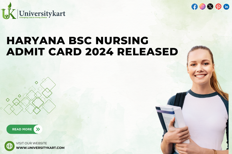 Haryana BSc Nursing Admit Card 2024 Released