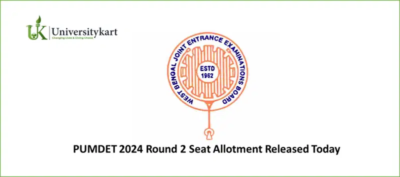 PUMDET 2024 Round 2 Seat Allotment 