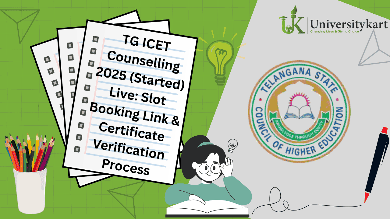 TG ICET Counselling 2025 (Started) Live