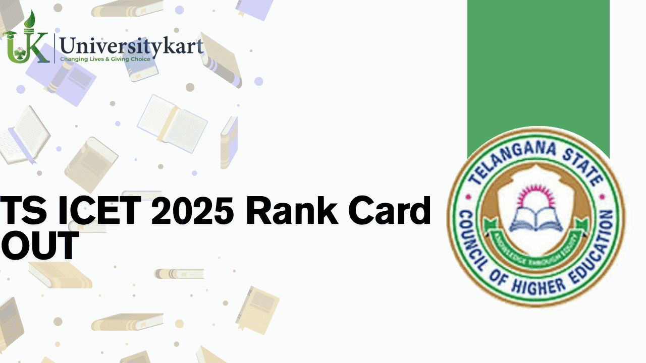TS ICET 2025 Rank Card OUT