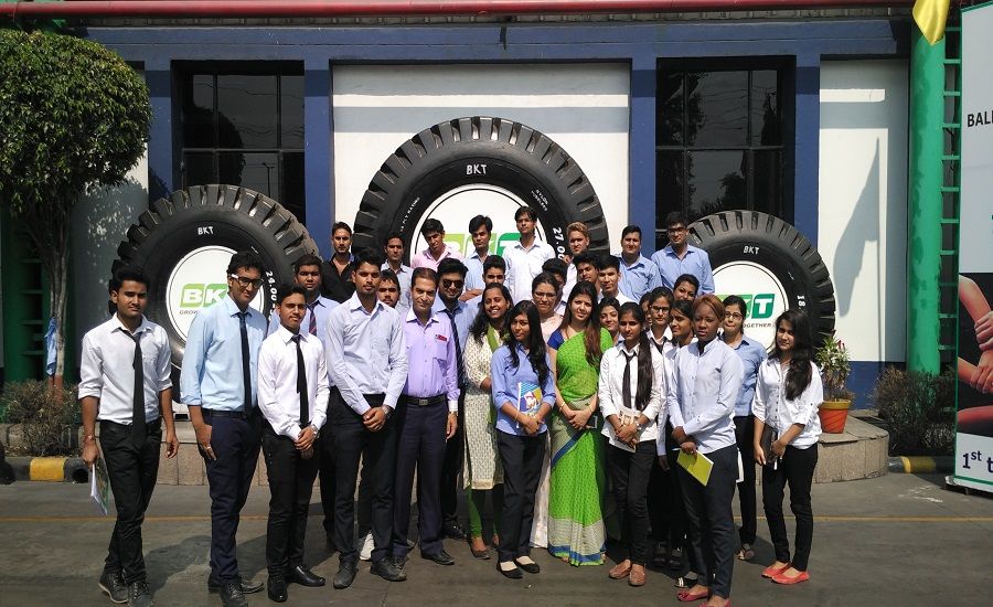 Students group photo Jaipur National University in Jaipur