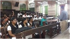 Class Room at Tamilnadu Dr. Ambedkar Law University in Dharmapuri	