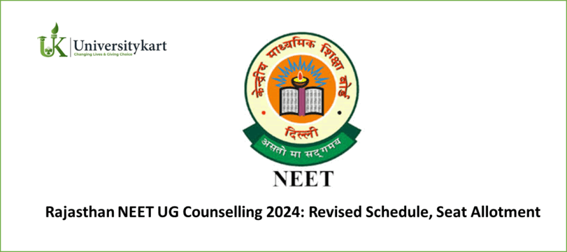 Rajasthan NEET UG 2024 Round 1 Seat Allotmen