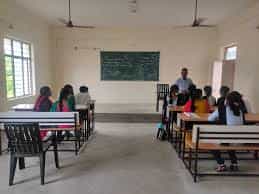 Class Room of Modal Govt. Degree College, Kamavarapukota in West Godavari	